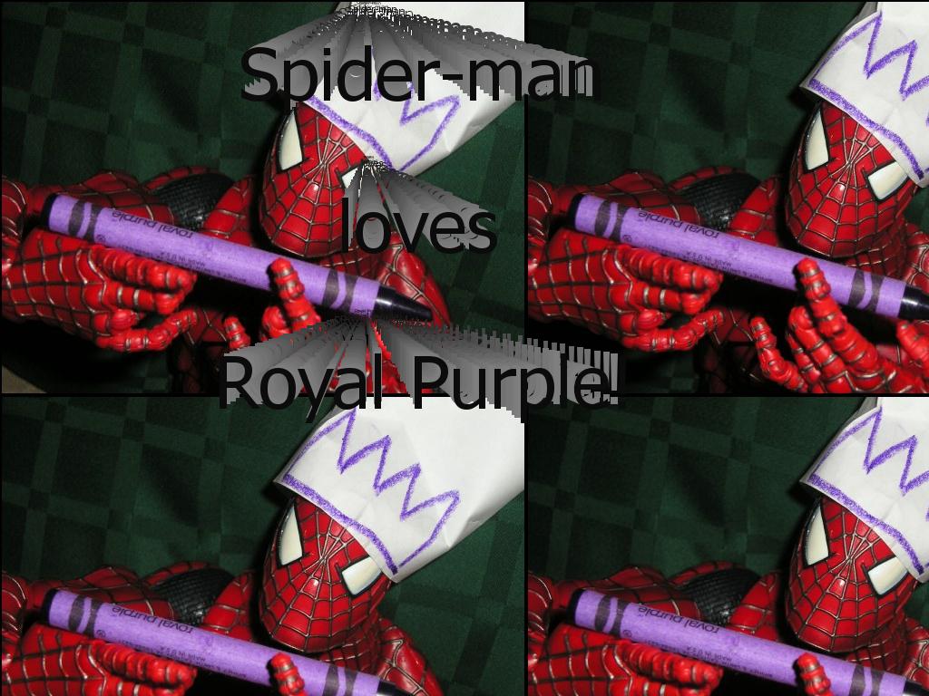 spidermanlovesroyalpurple