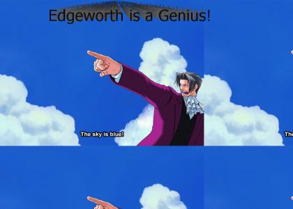 Phoenix Wright: Edgeworth is a genius!