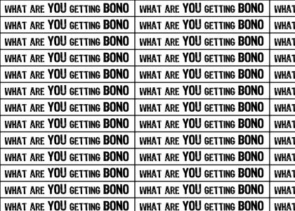 What are you getting bono for his birthday?