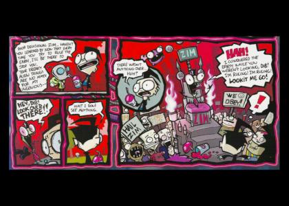 Invader Zim gets Dib with the oldest trick!