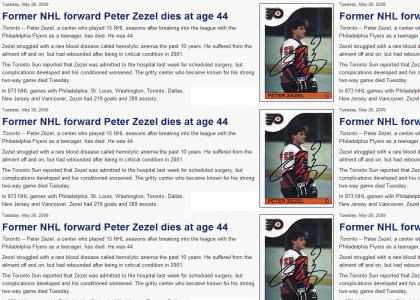 RIP Peter Zezel