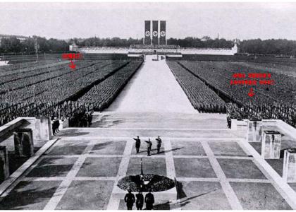 OMG SECRET NAZI PEOPLE!!