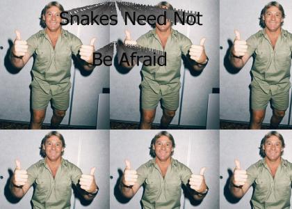 Steve Irwin is not Having a wonderful time