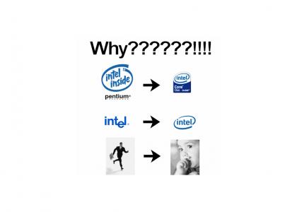 Intel's new logo
