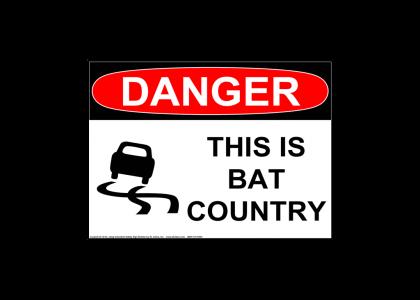 Danger- bat country