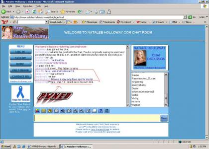 Natalee Holloway chat gets pwned