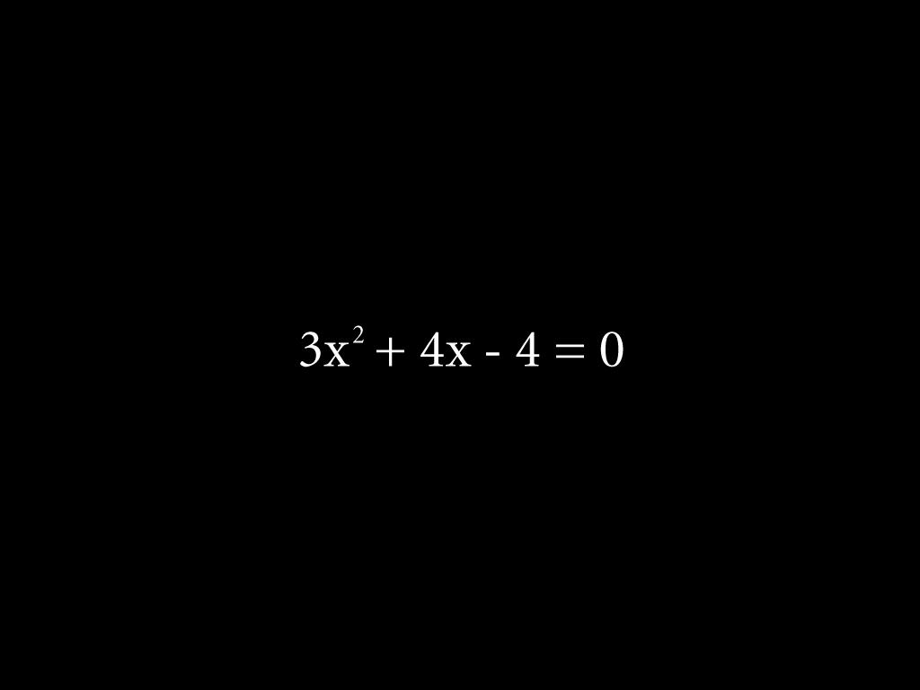 quadraticformula