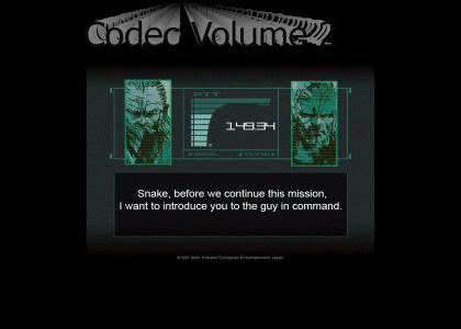 Metal Gear Solid Codec Volume 2
