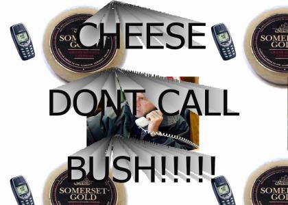 Cheese, Don't Call Bush!