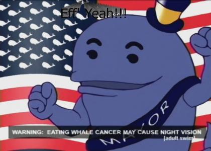 Whale cancer causes night vision!
