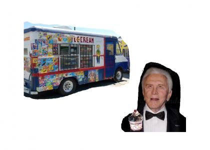 Kirk Douglas got a Sundae