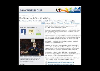 PTKFGS: Netherlands Win World Cup!