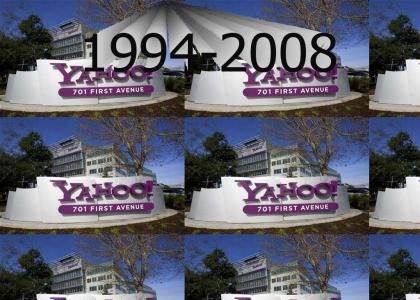 R.I.P. Yahoo! (1994-2008)