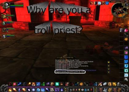 Why are you a troll priest?