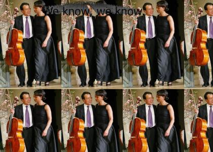 Yo-Yo Ma explains his problem.