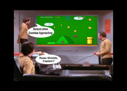 Captain Kirk Plays Super Mario World!