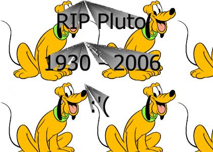 RIP Pluto