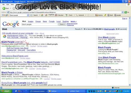 Google Loves Black People!