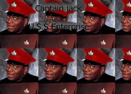 captain jack, the u.s.s enterprise