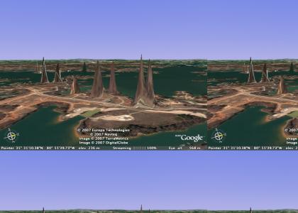 Google Earth Glitches