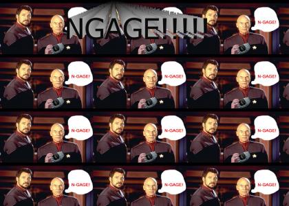 Picard loves his NGage.