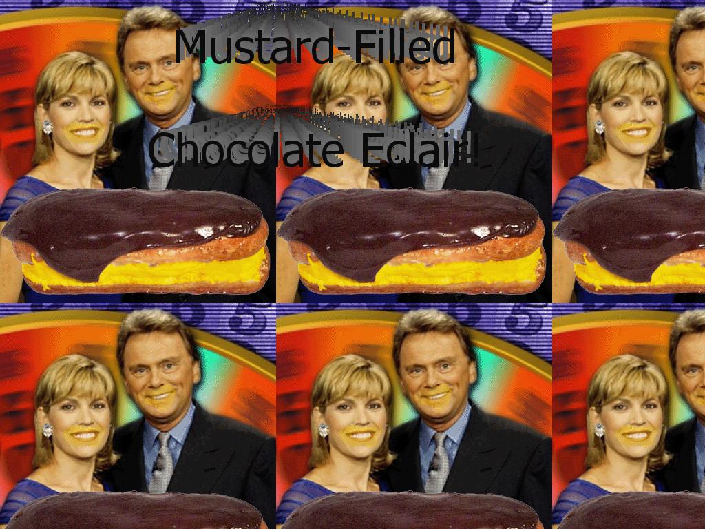 mustardfilledchocolateeclair