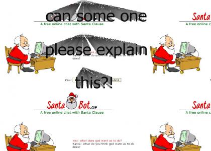 Santa fails at english