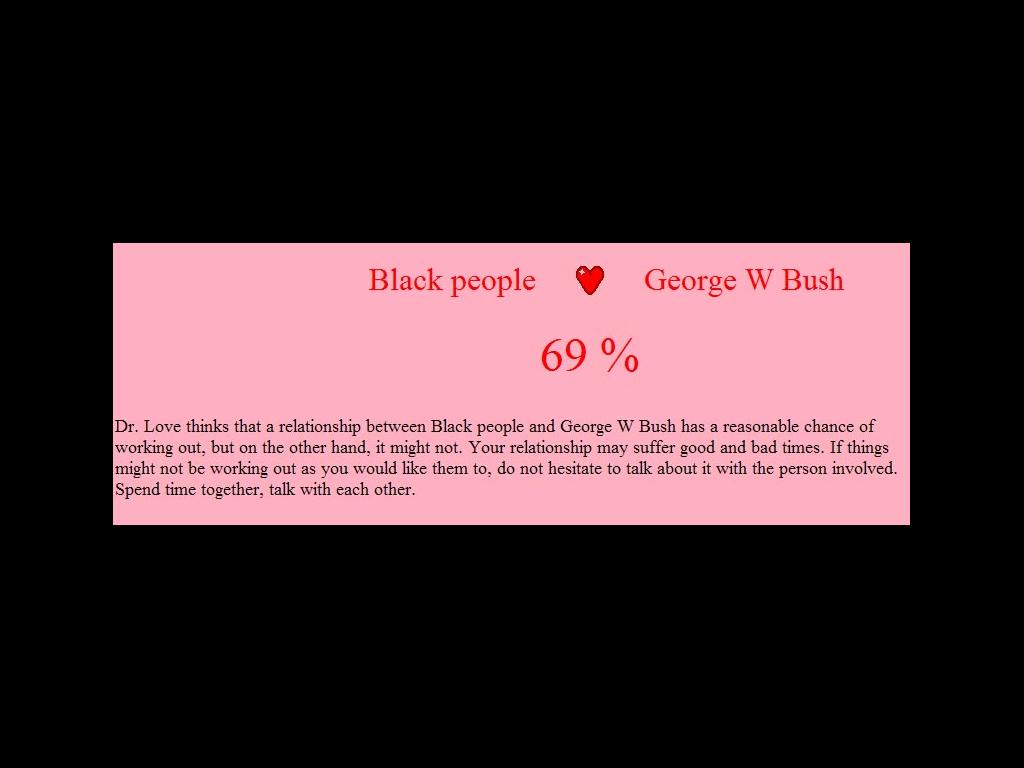 bush69blackpeople