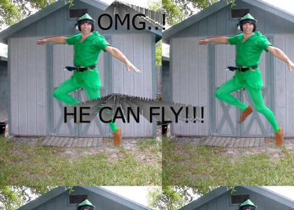 HE CAN FLY!!!
