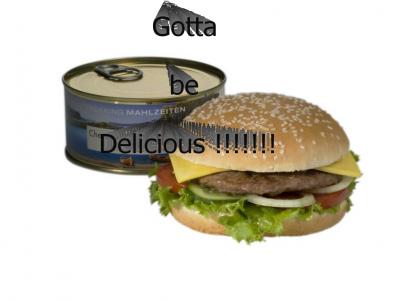 CheeseBurger In a Can???