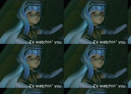 KOS-MOS is watching you