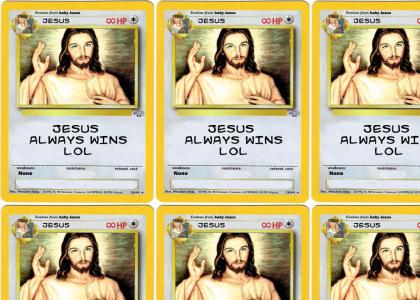 Jesus Pokemon Card