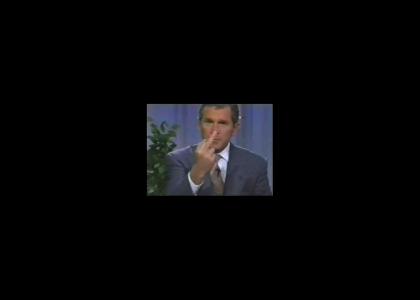 George bushes message to Iran