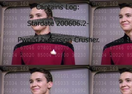 Pwned By Ensign Crusher (not funny, possibly interesting if you're into crypto)