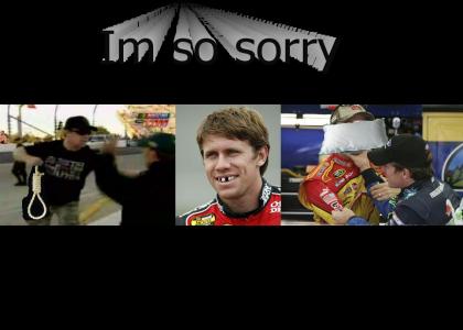 Carl Edwards loses it....again