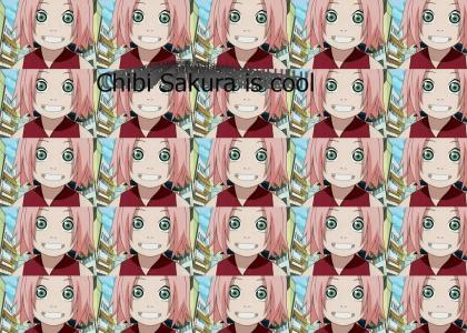 Chibi Sakura is cool