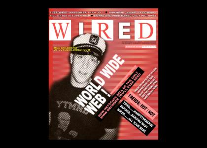 Max makes the cover of "Wired" !