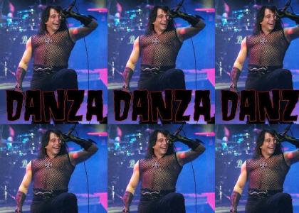 Tony Danza somewhat accurately represents the band "Danzig"