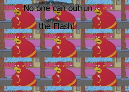 No one can outrun the Flash!