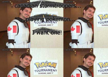 Canadian stormtrooper pokemon convention?