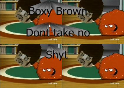 Boxy Brown Cranks It