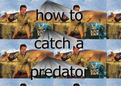 Chris Hansen goes Steve Irwin on a predator