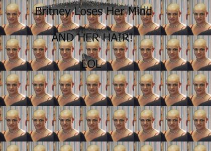 Britney Goes Bald