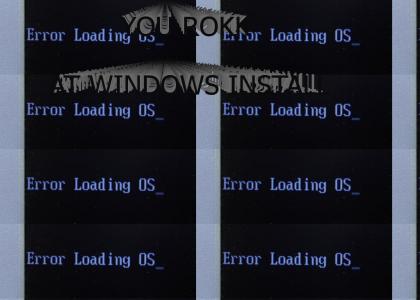 you rok at windows install
