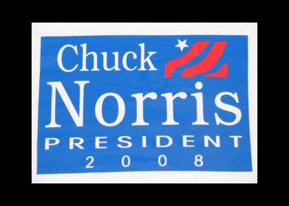 Don't Vote Batman, Vote Chuck Norris