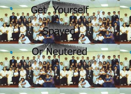 Get Spayed or Neutered