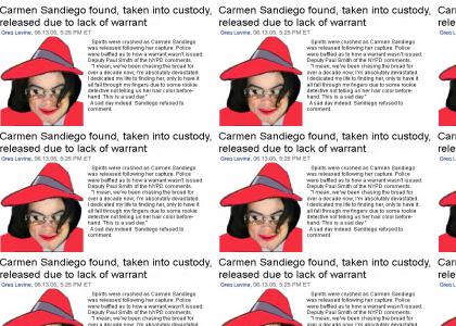 Real Carmen Sandiego Found