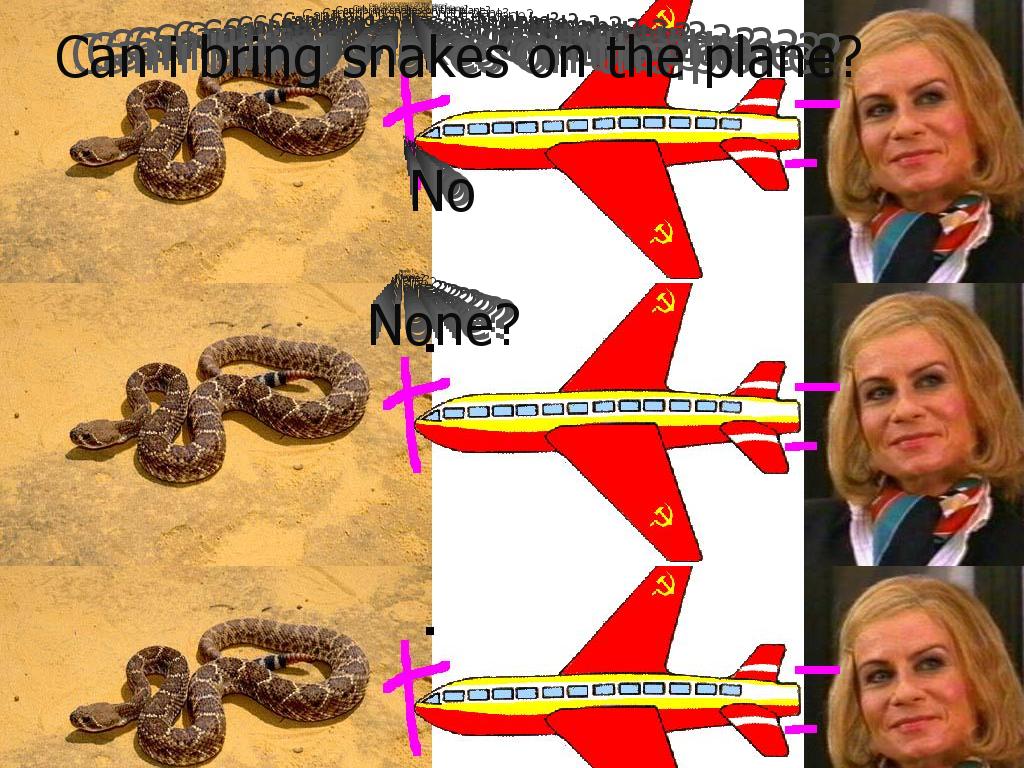 nosnakesontheplane