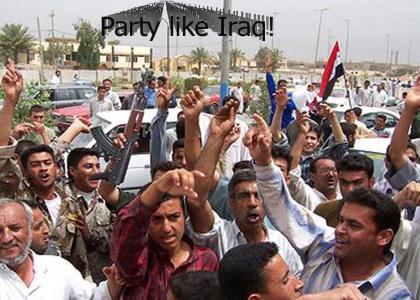 Party like Iraq