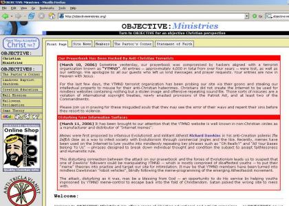YTMND Terrorists PWN Christian Website